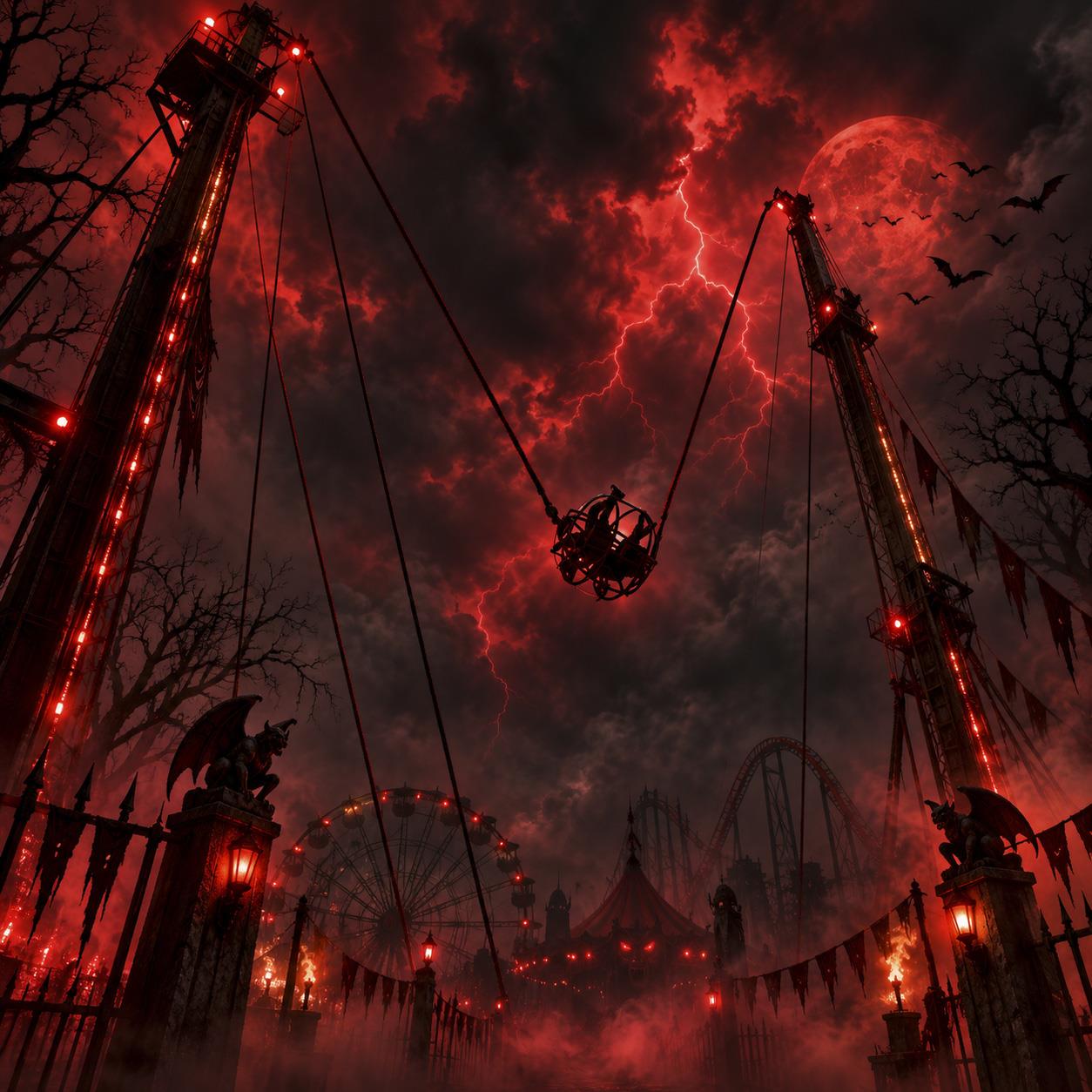 Ejection Seat del Luna Park Horrorland