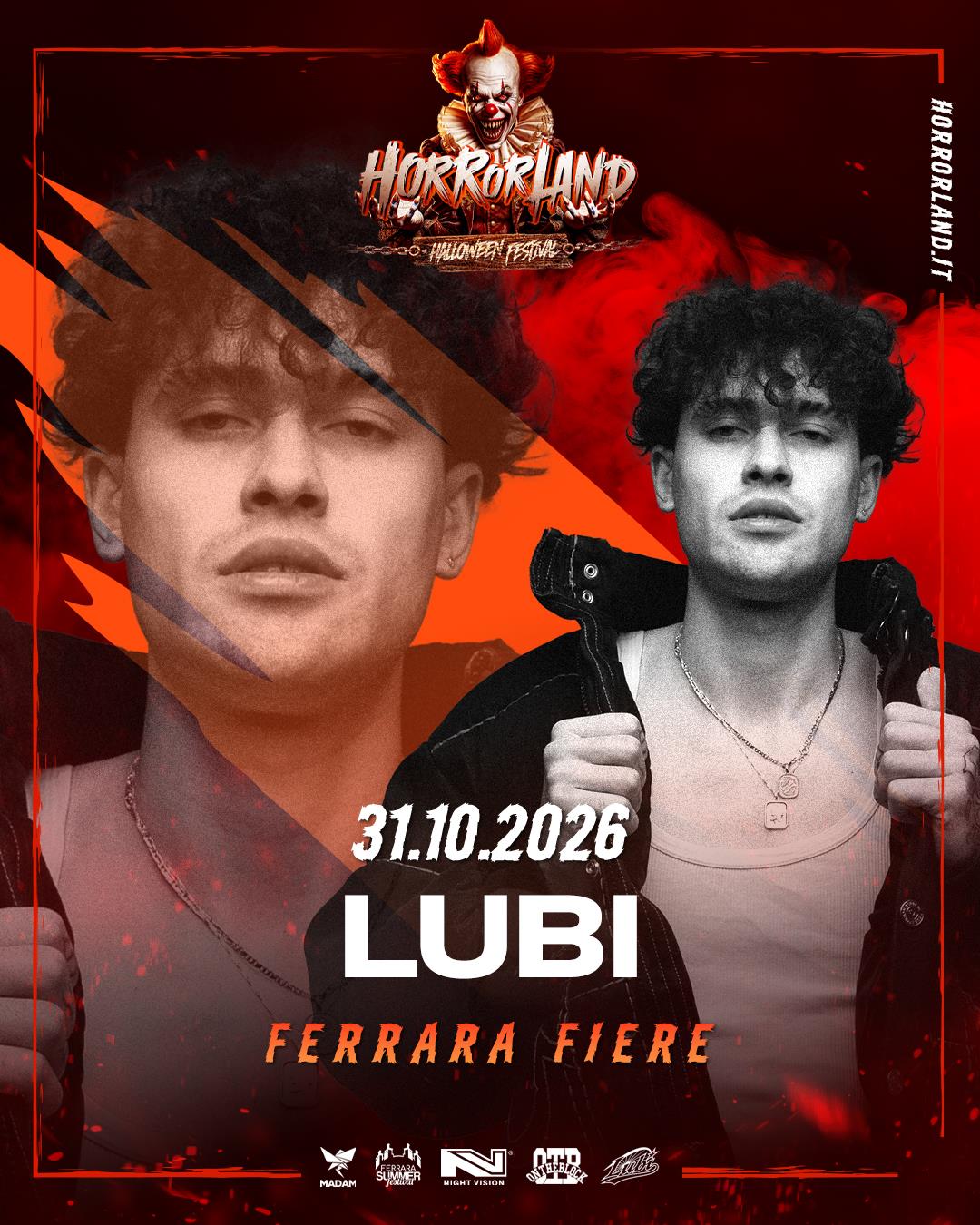 Lubi, artista Horrorland 2026
