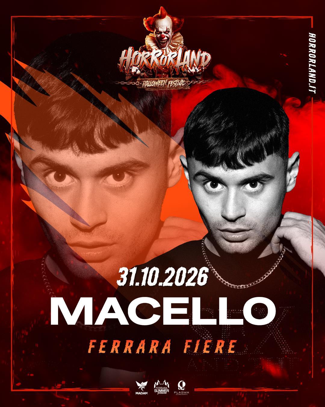 Macello, artista Horrorland 2026