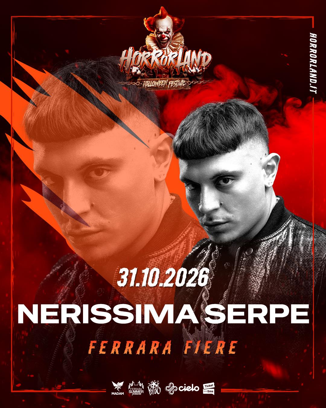 Nerissima Serpe, artista Horrorland 2026