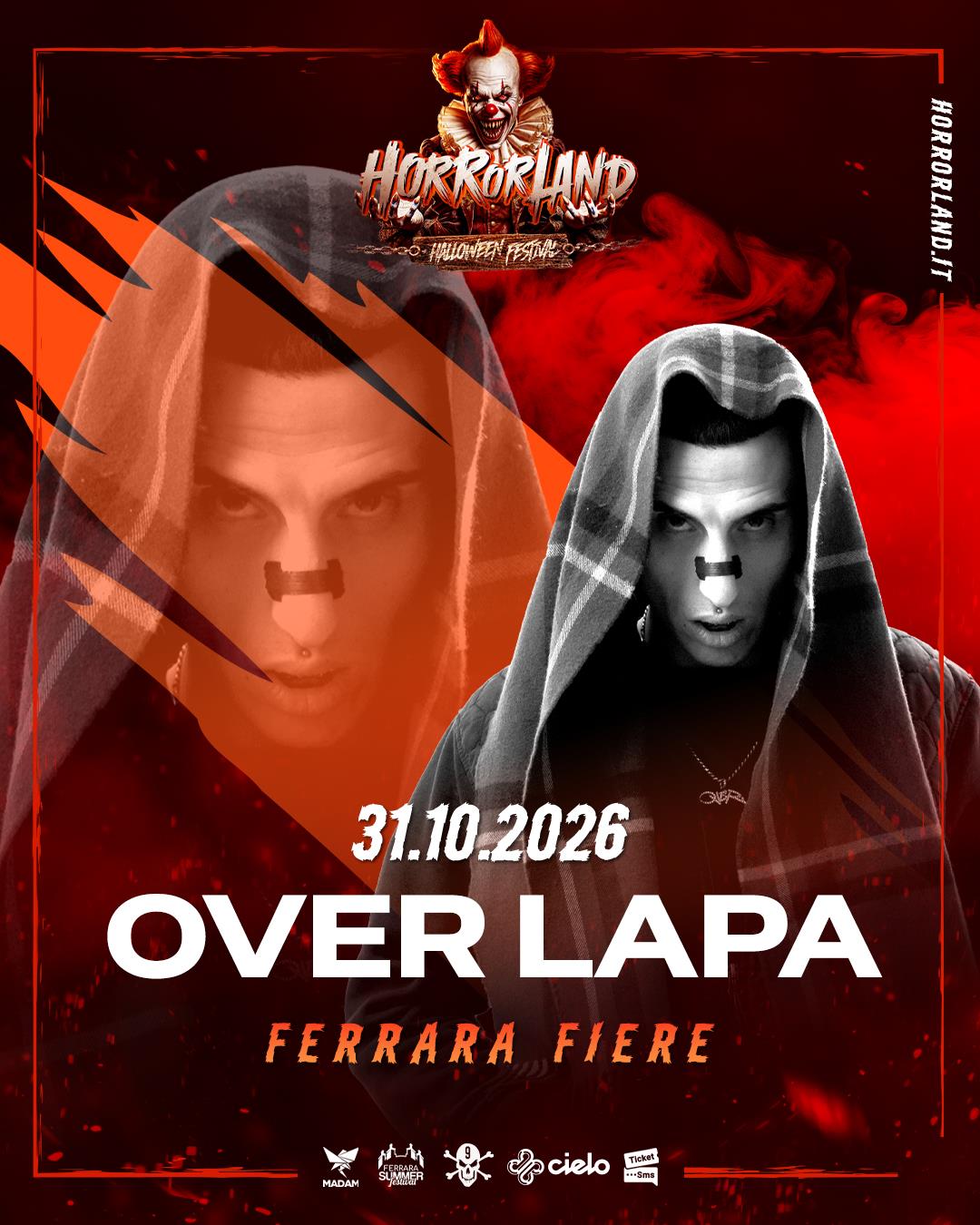 Over Lapa, artista Horrorland 2026