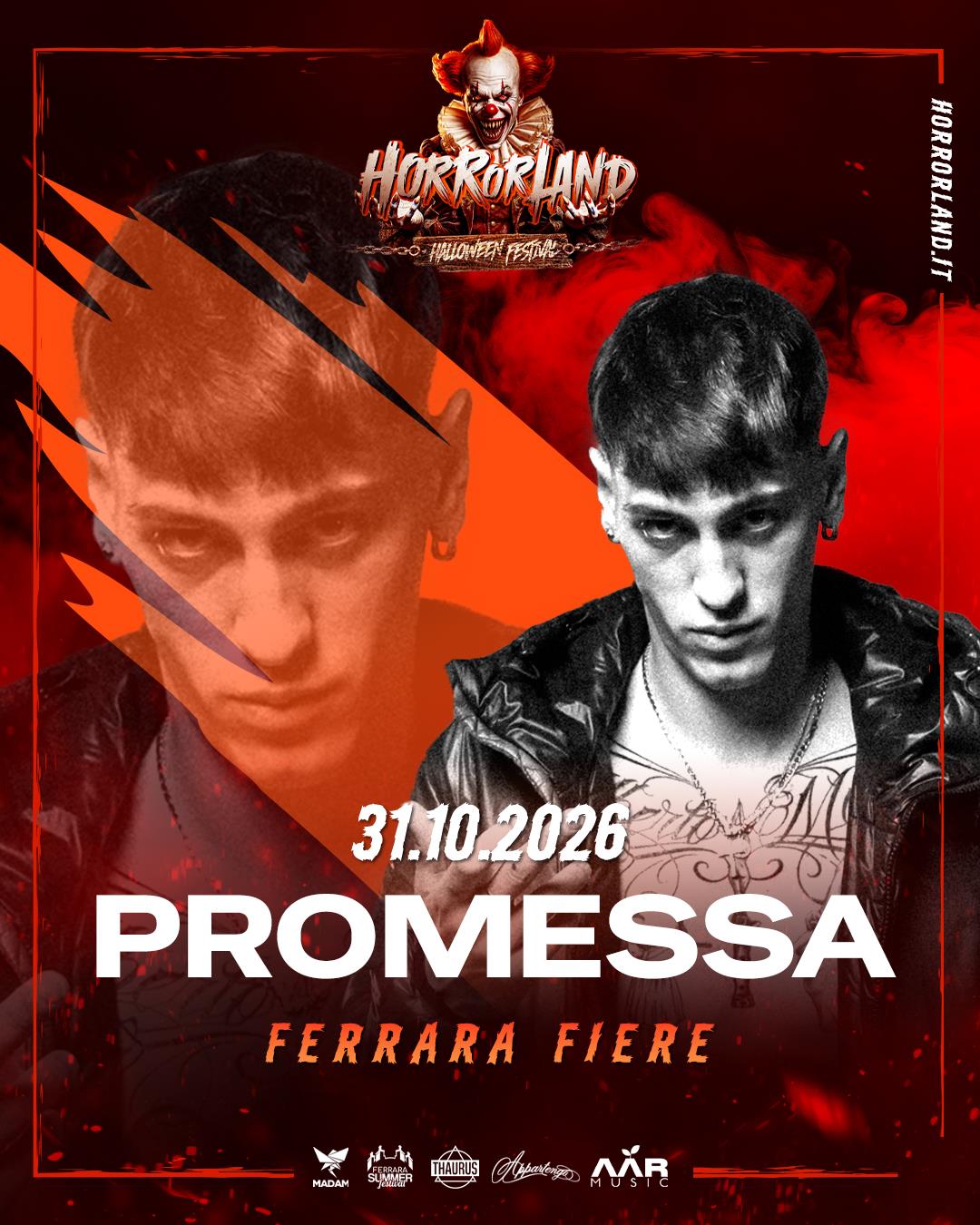 Promessa, artista Horrorland 2026