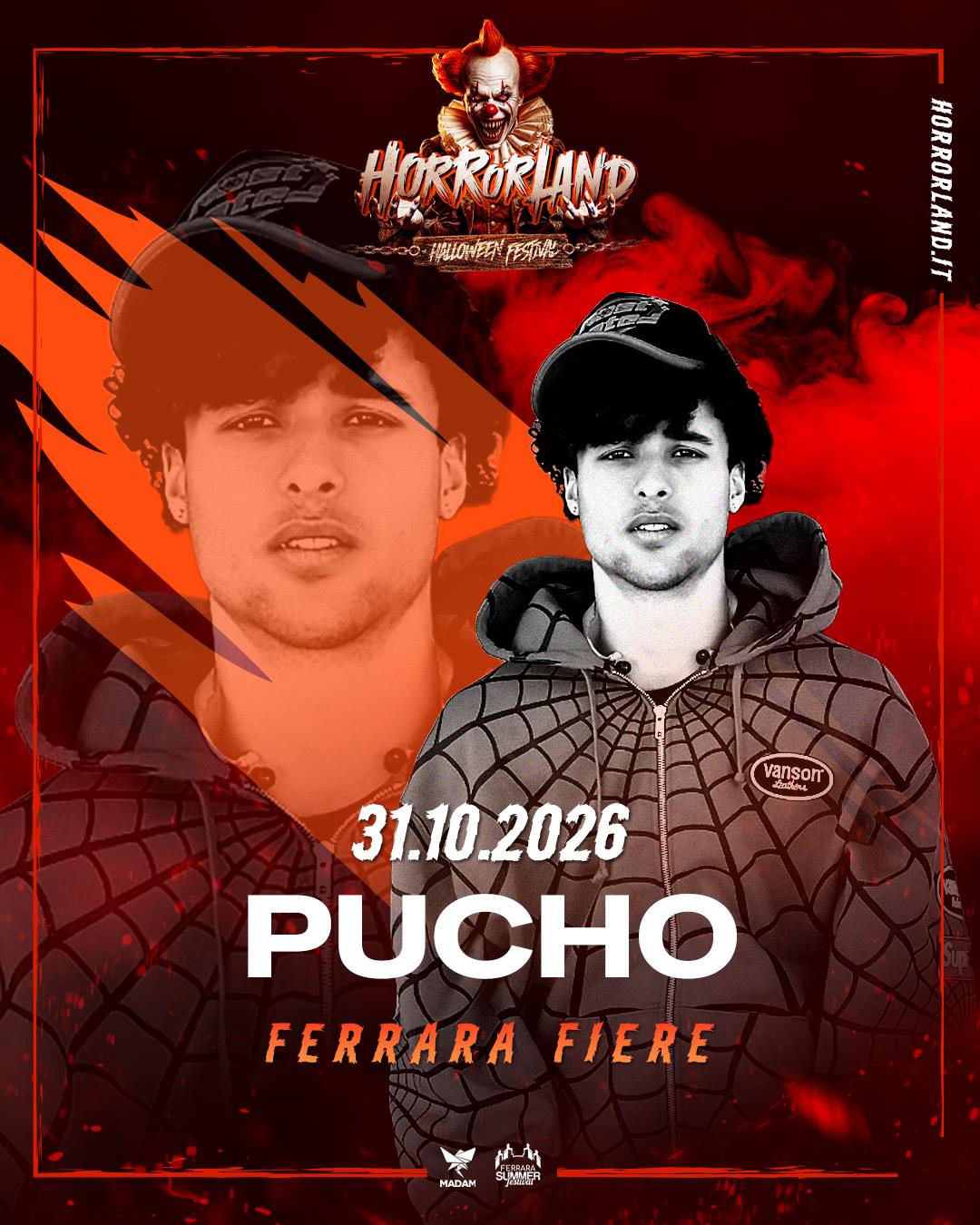 Pucho, artista Horrorland 2026