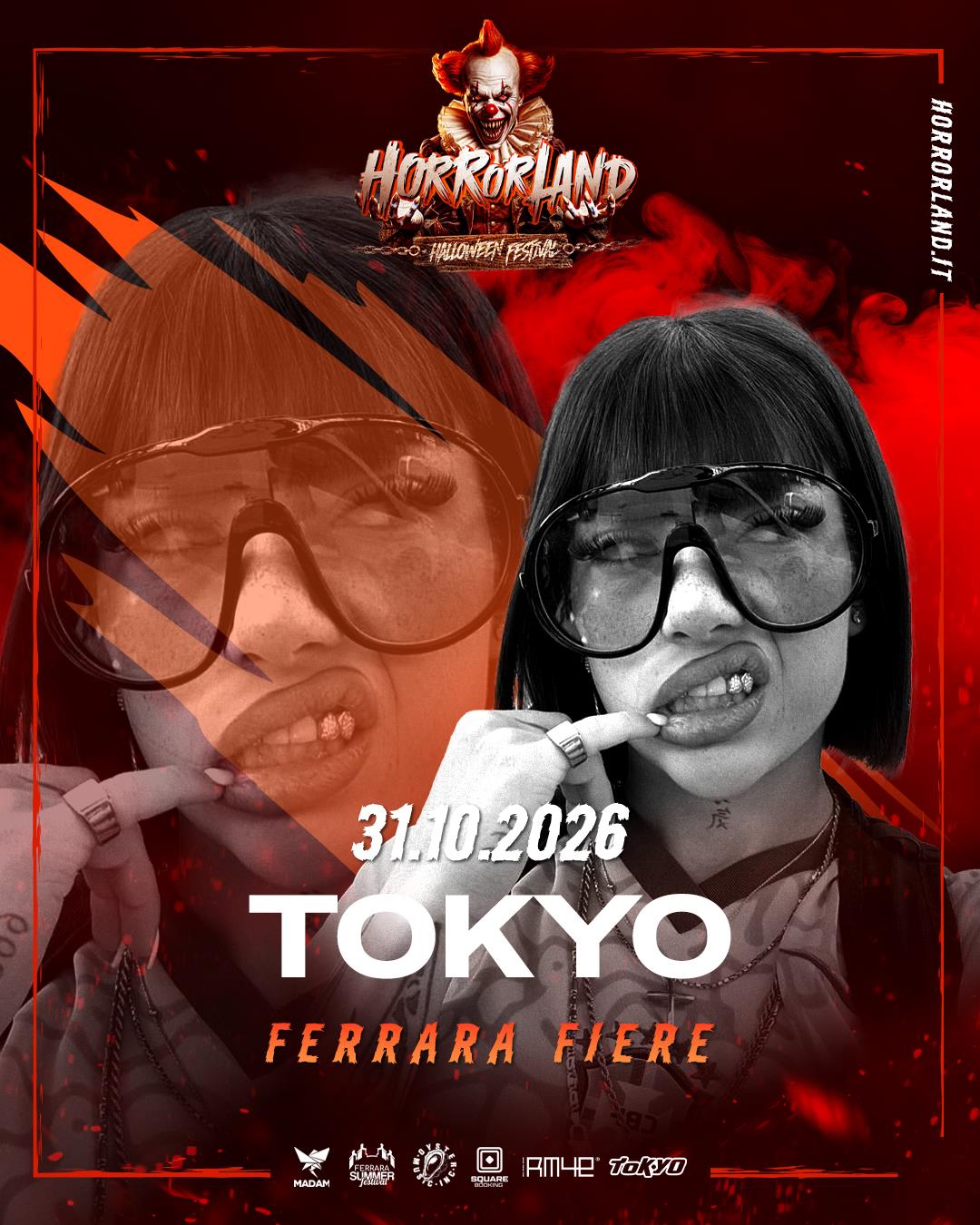 Tokyo, artista Horrorland 2026