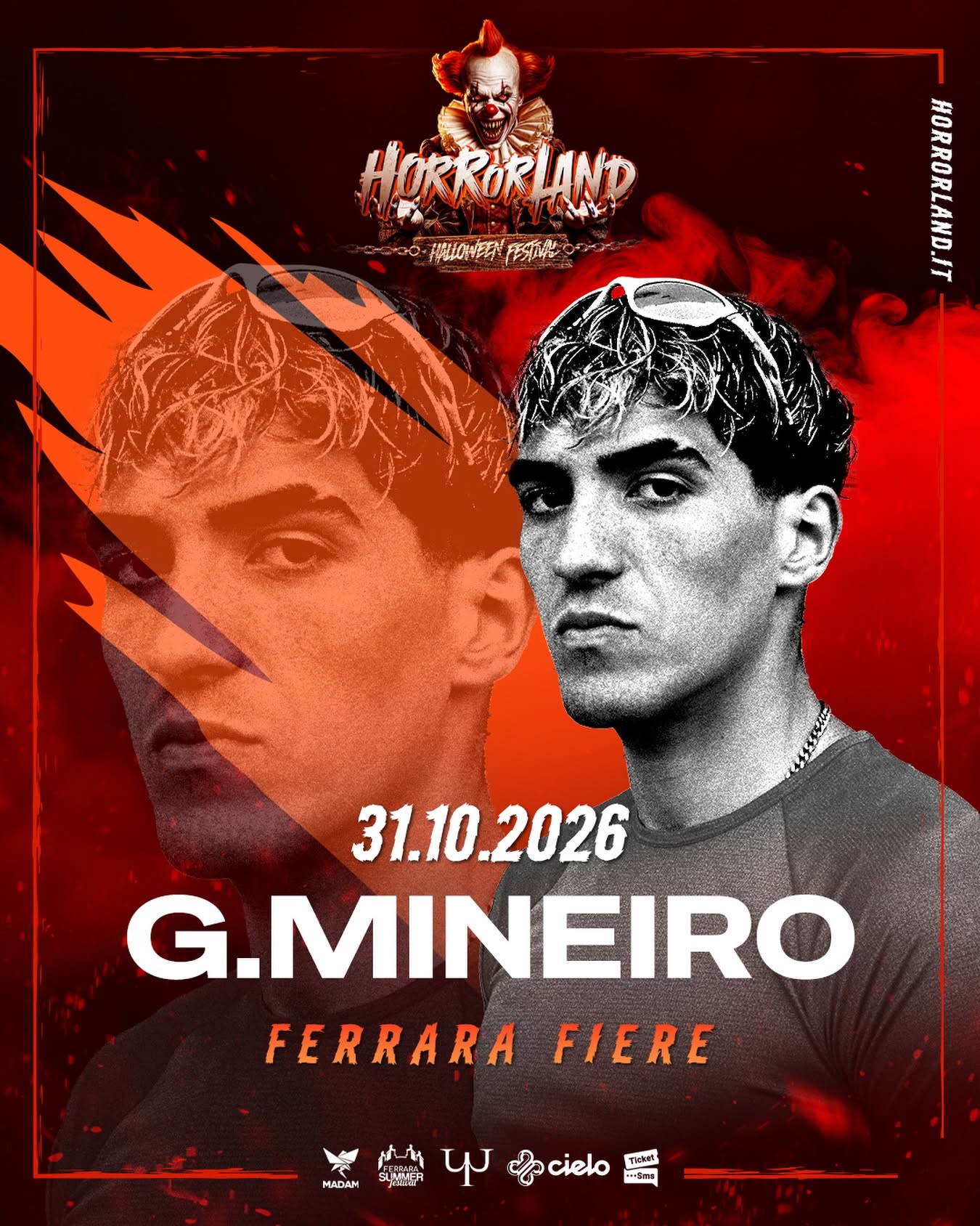 G. Mineiro, artista Horrorland 2026