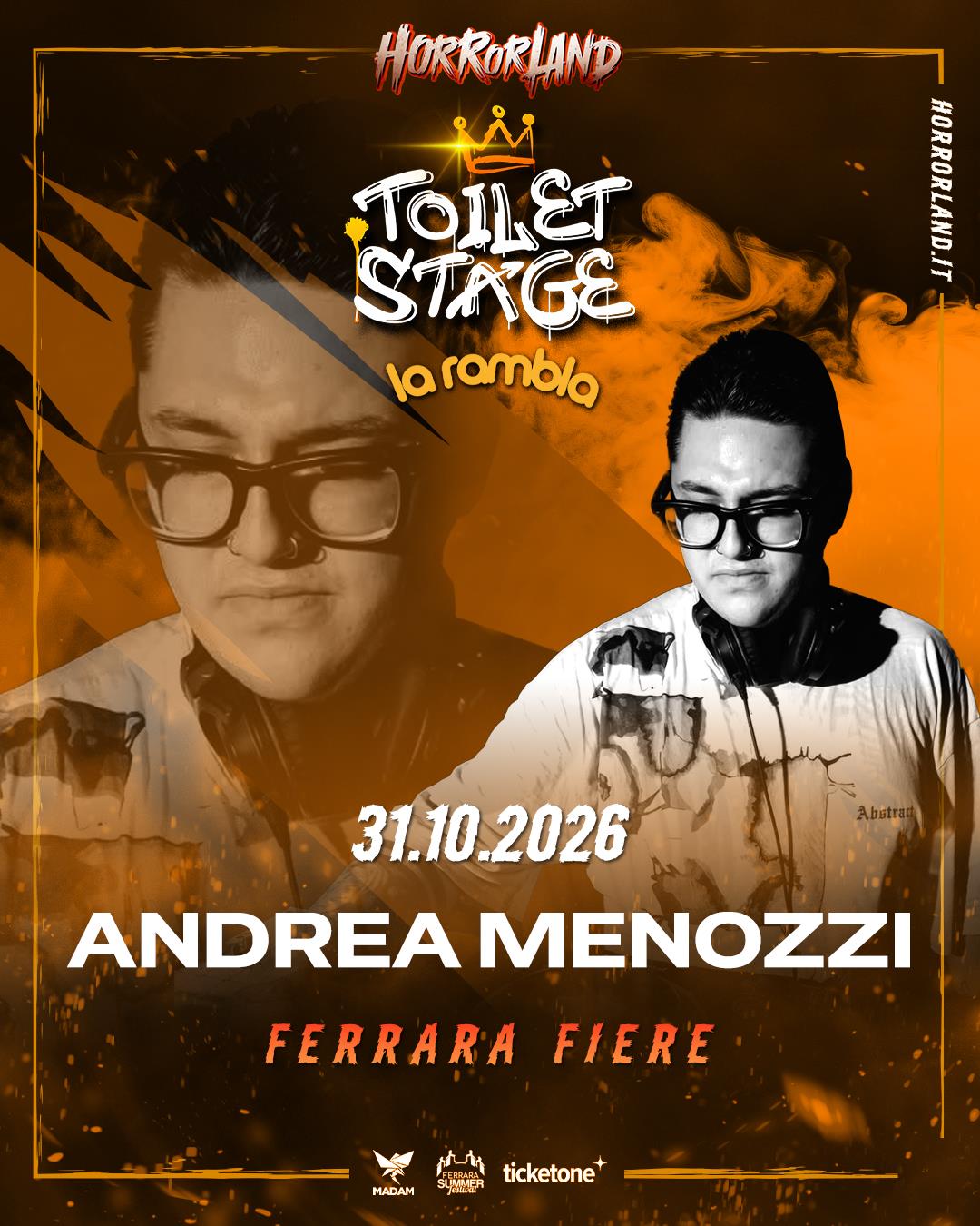 Andrea Menozzi, Toilet Stage by La Rambla Horrorland 2026
