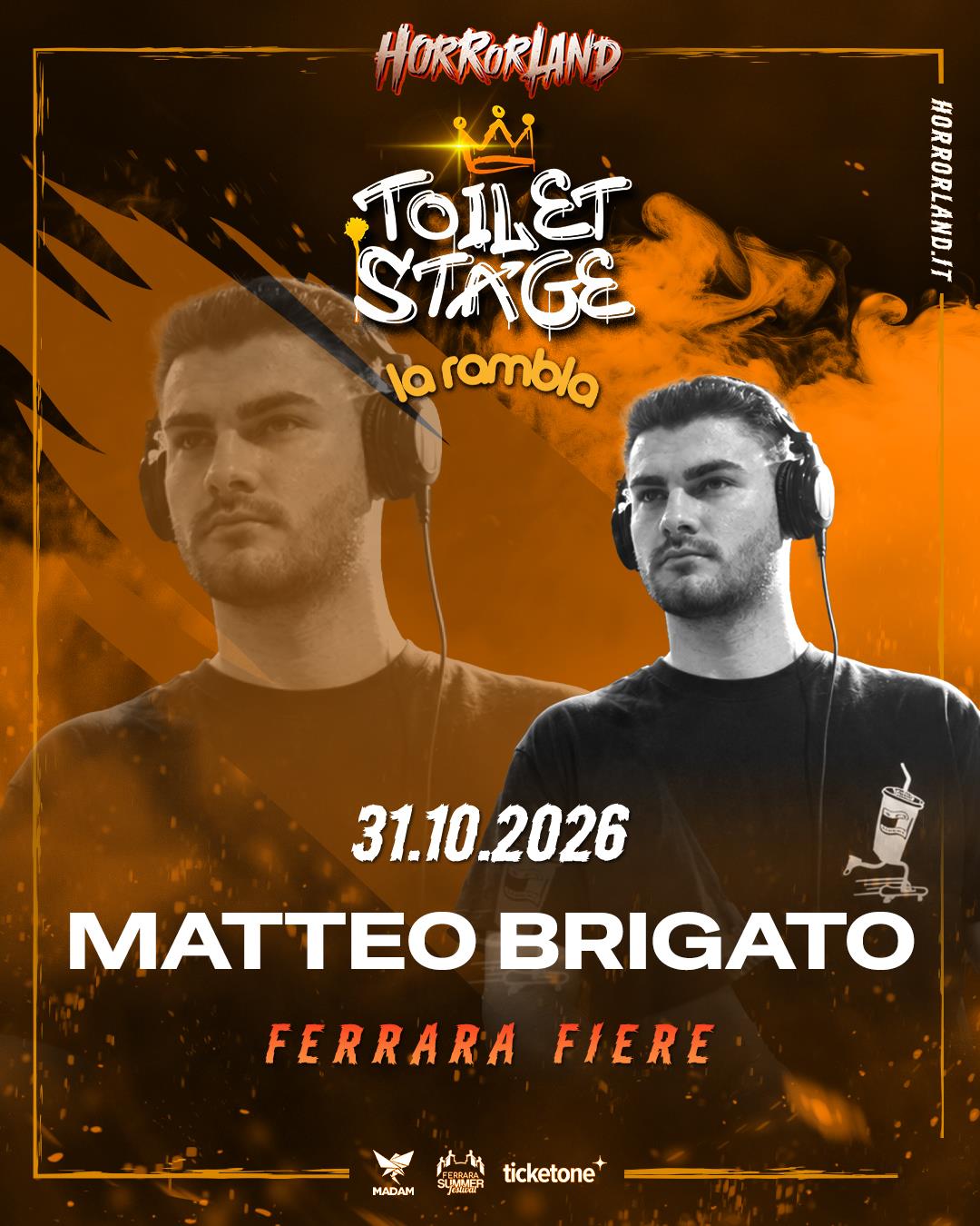 Matteo Brigato, Toilet Stage by La Rambla Horrorland 2026