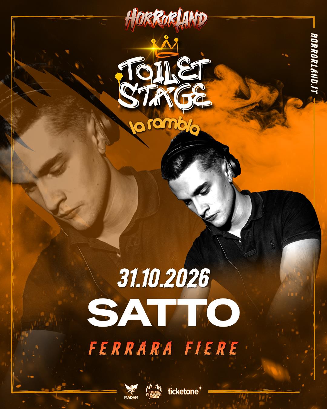 Satto, Toilet Stage by La Rambla Horrorland 2026