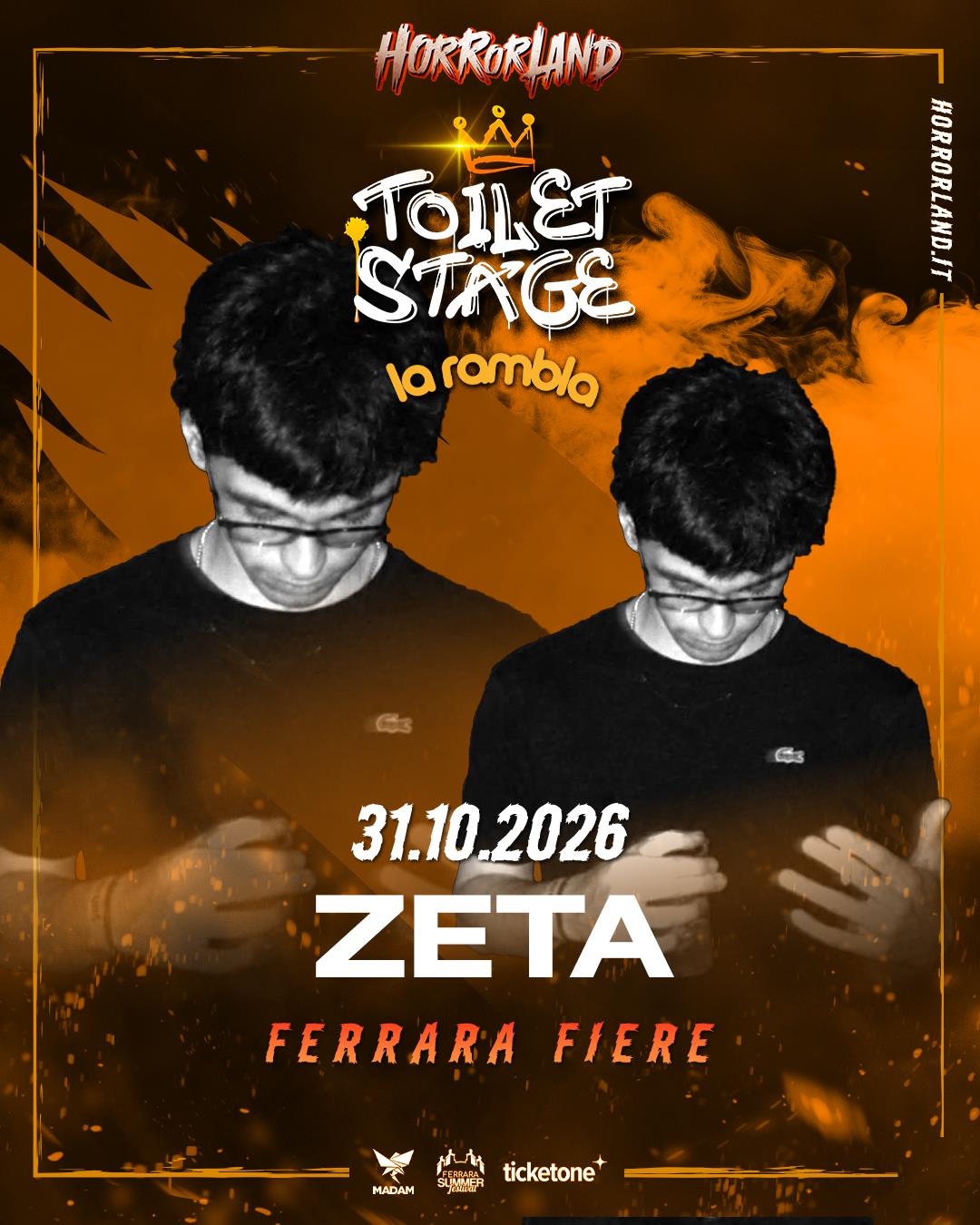Zeta, Toilet Stage by La Rambla Horrorland 2026