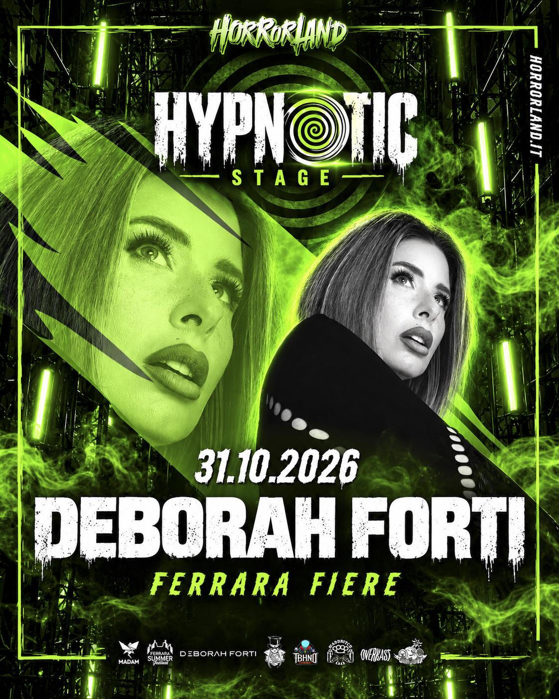 Deborah Forti, artista Hypnotic Stage Horrorland 2026