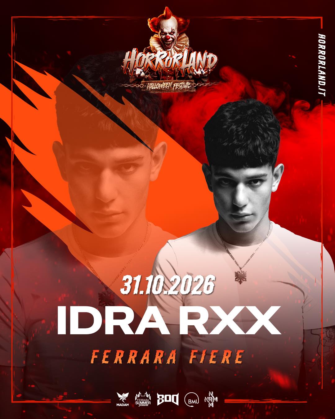 IDRA Rxx, artista Horrorland 2026